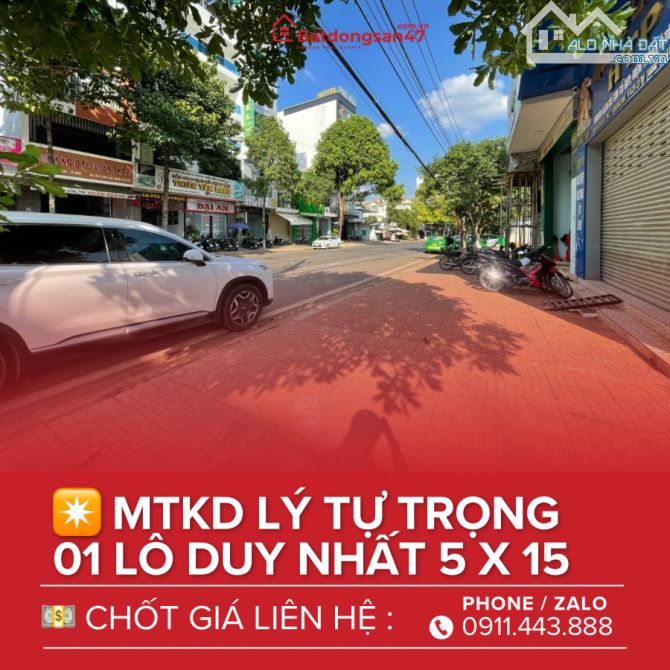 💥BÁN LÔ ĐẤT MẶT TIỀN 30M LÝ TỰ TRỌNG