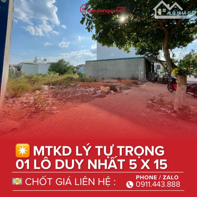 💥BÁN LÔ ĐẤT MẶT TIỀN 30M LÝ TỰ TRỌNG - 1