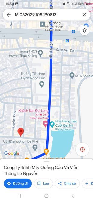 5,8 tỷ, 106m2 ngang 6m Mặt tiền Thanh Khê, sát Hà Huy Tập - Nhà 3 Tầng 5 PN, kẹp kiệt 3m - 4