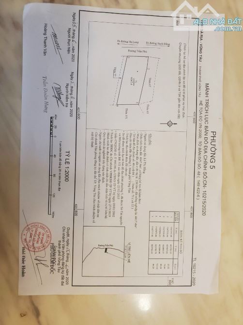 CHỦ ĐỊNH CƯ NƯỚC NGOÀI CẦN CHUYỂN NHƯỢNG LÔ ĐẤT VÀNG S=4.647M2 MẶT TIỀN BIỂN TẠI VŨNG TÀU - 1