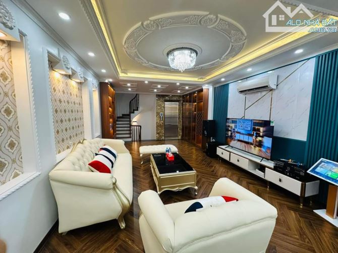 Bán nhà mặt tiền Vân Canh 40M 6 Tầng, Gara ô tô, Thang Máy, đường 8m kinh doanh - 2