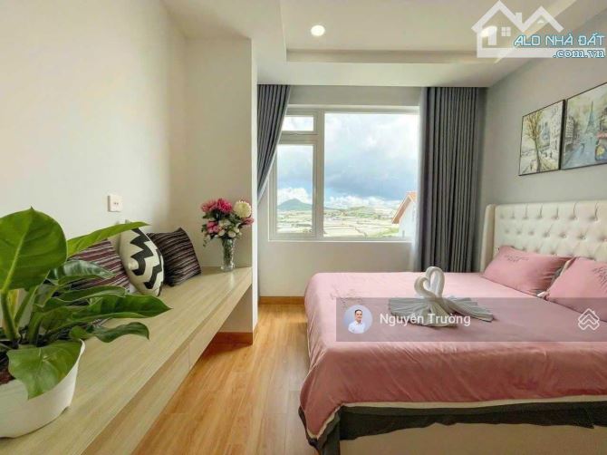 Bán villa 2 mặt tiền Đồng Tâm P4 Đà Lạt, 3 tầng lầu, view trên cao - 2