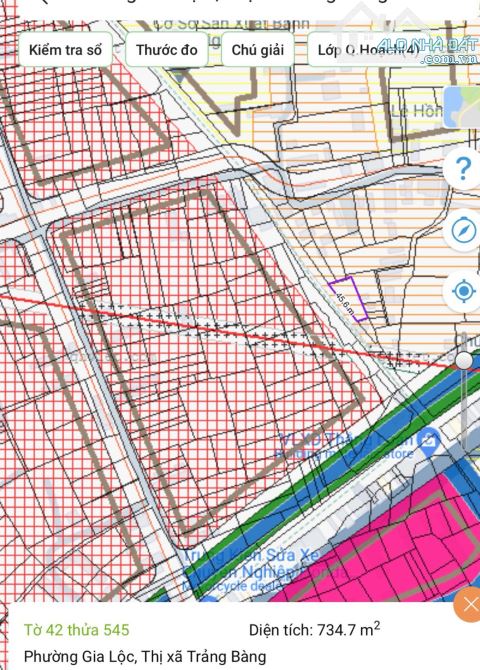 Bán lô đất 110m2 thổ cư, phường Gia lộc, TX.Trảng Bàng, SHR, 715 triệu - 2