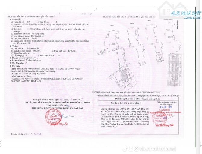 TTCLand cần bán Gấp toà Nhà tại 24 Thoại Ngọc Hầu, P. Hòa Thạnh, Quận Tân Phú - 2