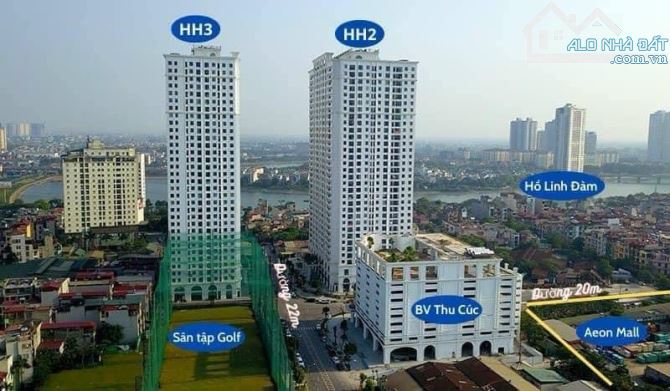 Bán nhanh căn hộ 3PN 90m2 Toà HH2 ban công đông nam - 4