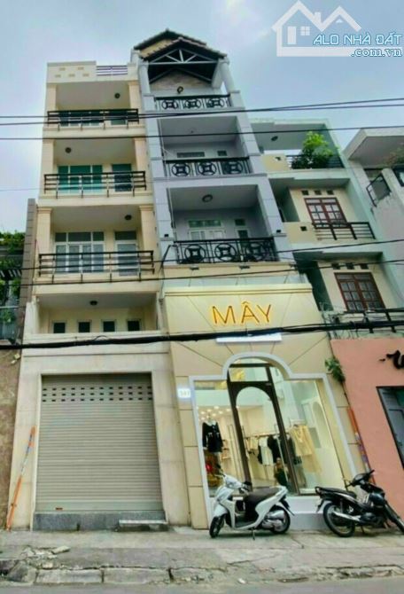 Định Cư ! Bán Gấp Mặt Tiền Kinh Doanh Đỉnh CHU VĂN AN- 96m2(4x24)- 5Tầng- Nhà 1 Đời Chủ - 6