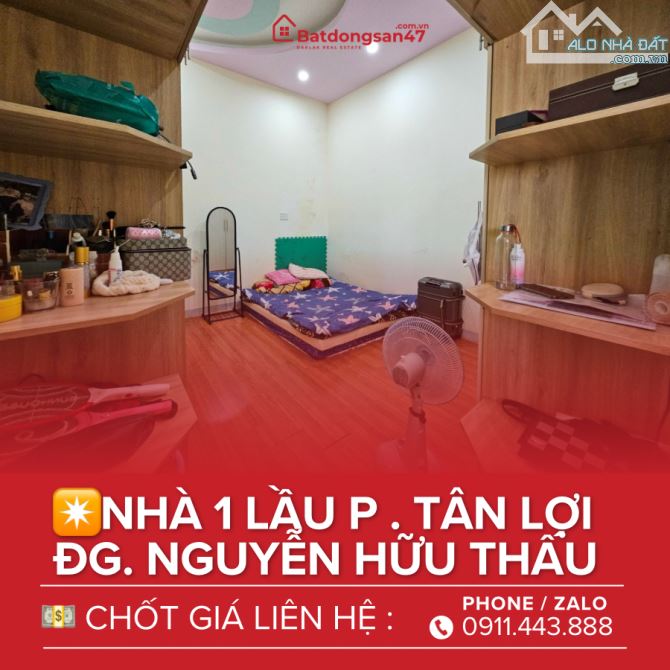 💥BÁN NHÀ 1 LẦU KHU ĐẤU GIÁ NGUYỄN HỮU THẤU - 2