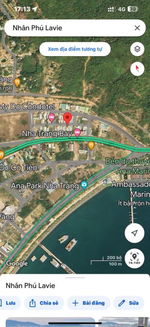 Đất gần đường Phạm Văn Đồng - Hướng view biển phut hợp xây căn hộ cho thuê  - Dt : 64m2 - 2