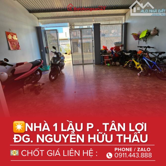 💥BÁN NHÀ 1 LẦU KHU ĐẤU GIÁ NGUYỄN HỮU THẤU - 4