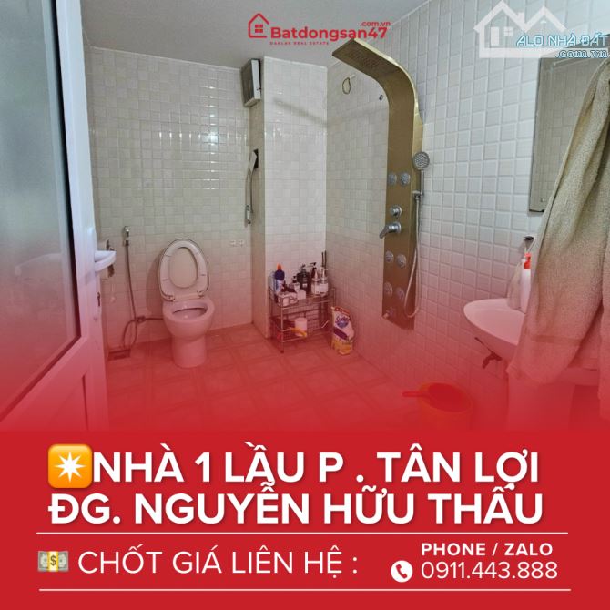 💥BÁN NHÀ 1 LẦU KHU ĐẤU GIÁ NGUYỄN HỮU THẤU - 7