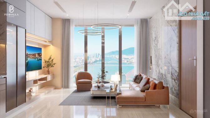 Bán chung cư  Peninsula Đà Nẵng, 4 mặt tiền đường Lê Văn Duyệt, view trực diện sông Hàn - 10