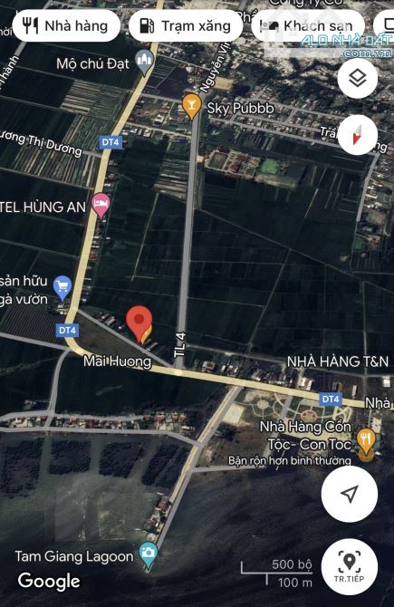 Bán Đất Bên cạnh Công Viên, Nhà hàng Cồn Tộc, Quảng Điề, TT Huế - 2