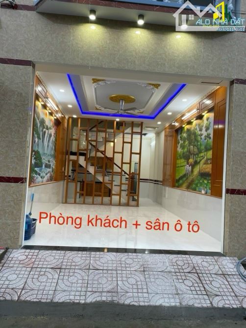 Nhà bán ngay chợ Hóa An đường 5m xe hơi mới xây 1L1T chỉ 2,48 tỉ/ 60m2 - 2