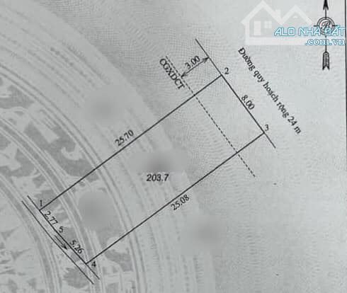 BÁN 400M2 ĐẤT KINH DOANH MẶT ĐƯỜNG 24M XÃ HƯNG LỘC