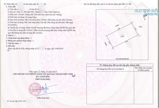 Lô góc to ngõ 65 - đường Hoàng Phan Thái , Nghi Phú siêu đẹp gần đường 24m