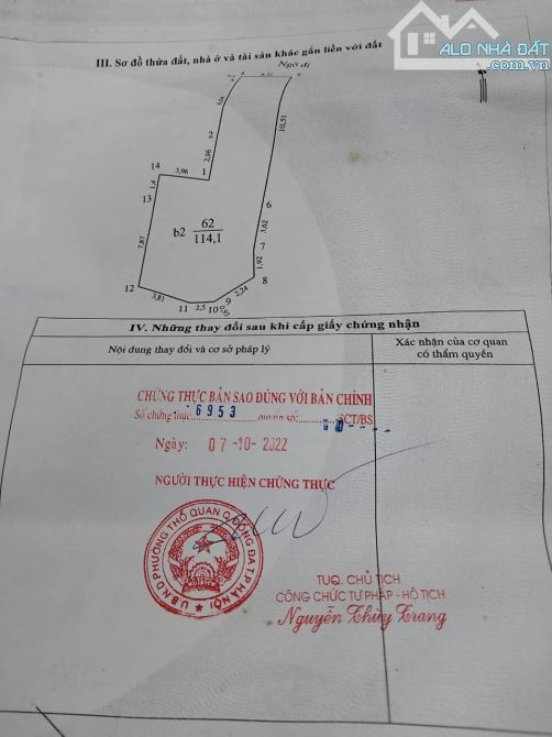 Bán đất tặng nhà 2 tầng đường Thổ Quan, Khâm Thiên gần ô tô, 114m2 giá 15.5 tỷ - 1