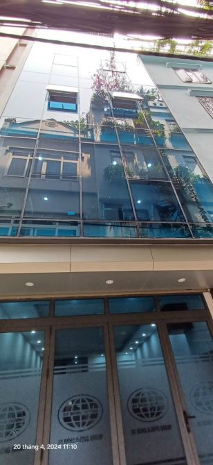 Bán nhà phố Nguyễn Cơ Thạch 55m 6 tầng thang máy 17 tỷ kinh doanh văp phòng đẳng cấp - 1