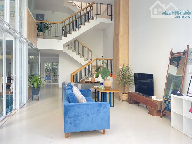 CHo thuê BT Phong cách Bắc Âu Tại Thảo điền, hồ bơi, sân vườn Chỉ 4000 - 3