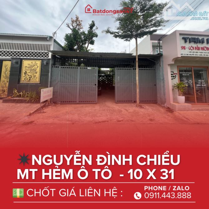 💥340M2 KHU VƯỜN NHỎ HẺM 8M NGUYỄN ĐÌNH CHIỂU - 4