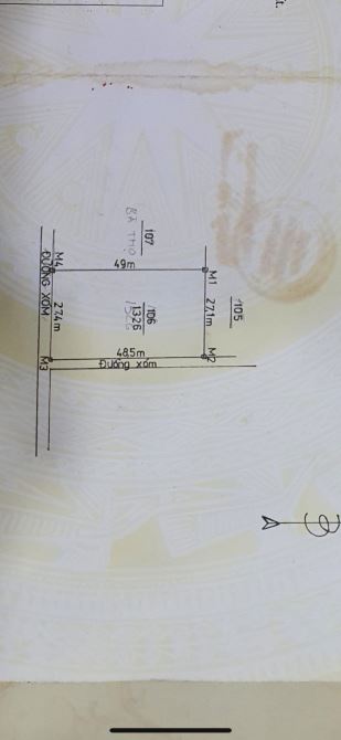 Xxx Thôn Đại Tảo, Đại Thành , dt 1326m2, Đất , mt 49 17.5 tỷ Quốc Oai - 5