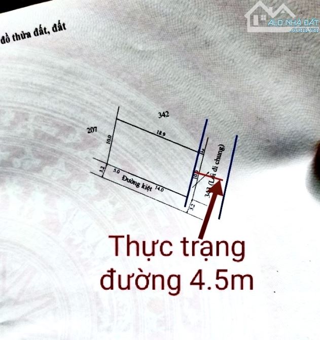 🕋🕋 Đất 187,5m2 ngang 10m kiệt ô tô Quảng Tế, Huế giá rẻ