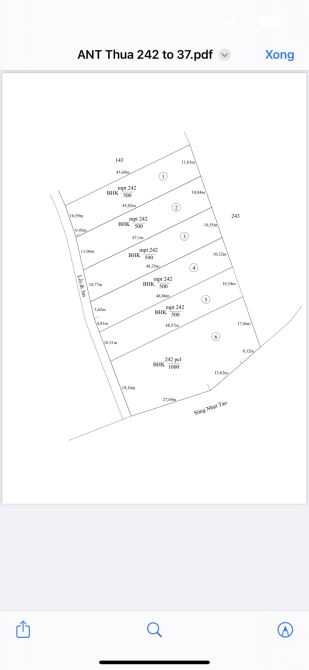 500m2 vườn view sông đường ôtô_ tân bình_ tân trụ _Long An 499 triệu - 4