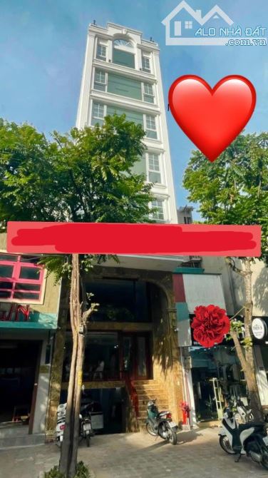 TÒA NHÀ VĂN PHÒNG MẶT PHỐ - 9 NỔI 1 HẦM - THÔNG SÀN - THANG MÁY - DÒNG TIỀN 200 TRIỆU/TH