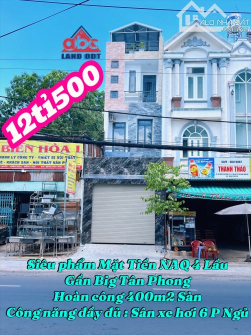 Bán mặt tiền Nguyễn Ái Quốc 3 Lầu Hoàn công gần BiG Tân Phong TP Biên Hoà