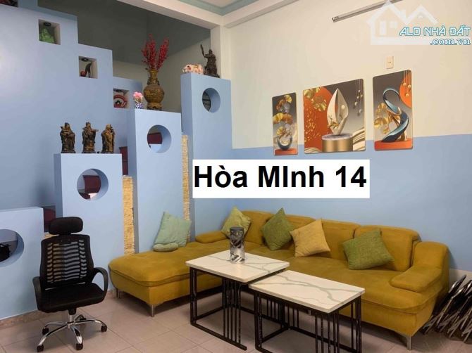 Định cư cần bán gấp nhà mặt tiền Hòa Minh 14, DT75m2 nhà 2 tầng vào ở ngay