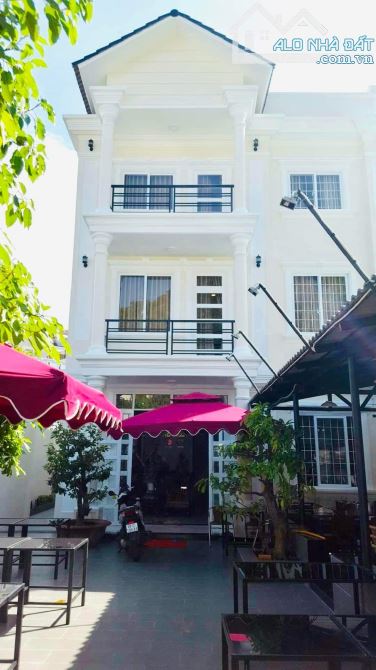BIỆT THỰ SÂN VƯỜN GẦN BIỂN MẶT TIỀN PHAN CHU TRINH- P. VŨNG TÀU- 500m2=9x50m=3 TẦNG- 42 TỶ