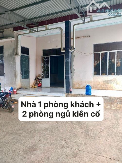 ✨ CƠ HỘI CHO NĐT SẴN TIỀN MẶT - NHÀ VƯỜN KIÊN CỐ: 10x65m (có 100m2 Thổ Cư). GIÁ: chỉ 339Tr - 1