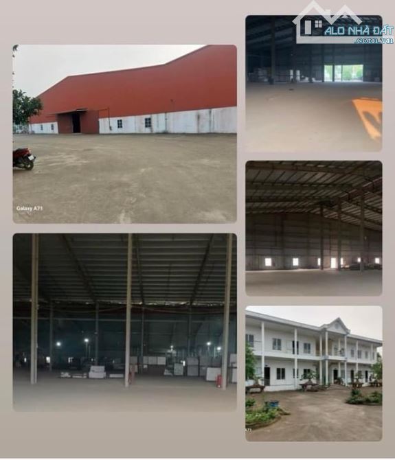 Cho thuê 10.000m2 kho xưởng tiêu chuẩn giá rẻ Phú Thọ.