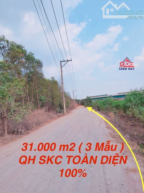 Bán Đất góc 2 mt cụm KCN SÔNG MÂY Trảng Bom Tỉnh Đồng Nai .Giá Chỉ 65tỉ