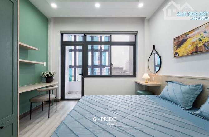 Căn hộ 1 phòng ngủ full nội thất, ban công, máy giặt riêng Phan Đình Phùng, Phú Nhuận - 1