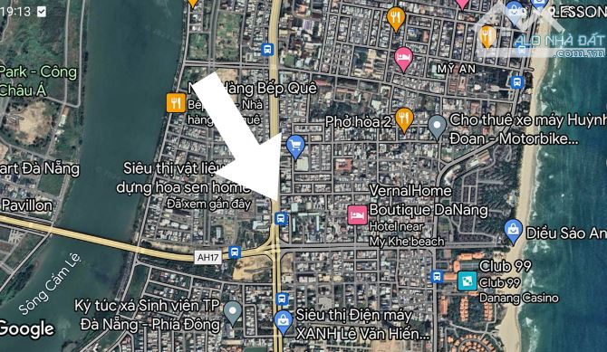 Bán lô đất 1500m2 Quận Ngũ Hành Sơn Đà Nẵng - Gần đường Hồ Xuân Hương