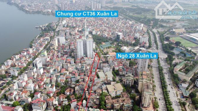 Bán đất ngõ thông 28 Xuân La – Tây Hồ. 75 m² - Hơn 11 tỷ. - 2