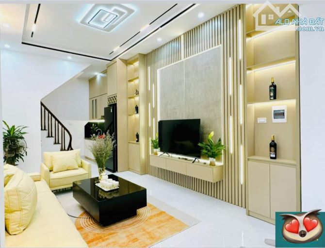 Bán nhà ngõ phố Hoàng mai quận Hoàng Mai đẹp như khách sạn  oto đỗ cửa 5,8 tỷ - 2
