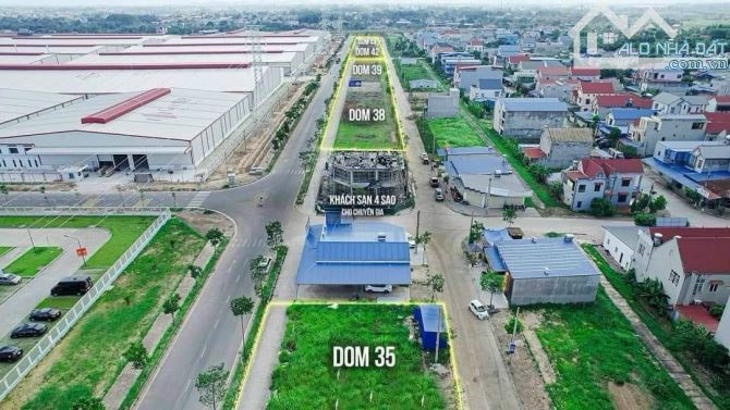 100m2 đất đấu giá 2 mặt tiền đối diện KCN yên bình thái nguyên giá giảm sâu chỉ từ 2ty - 3