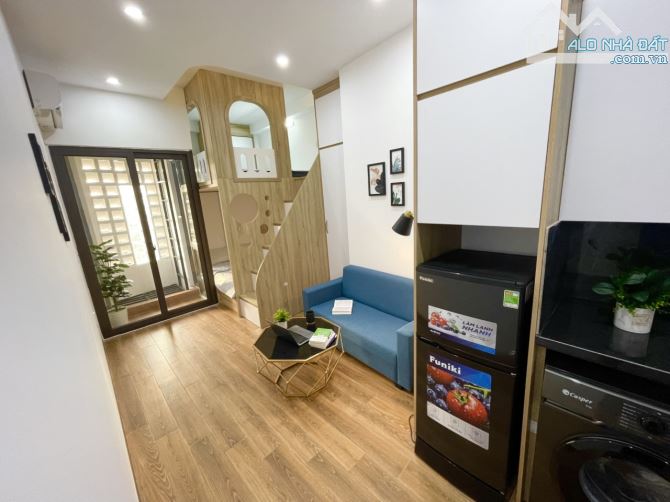 Khai Trương CCMN 33 Văn Cao 30m2 Studio Giường Tầng 2 Ngủ Full Nội Thất,Thang Máy Ban Công - 11
