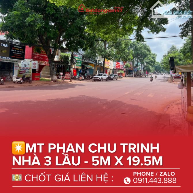 💥BÁN NHÀ MT 3 LẦU PHAN CHU TRINH NGAY ELEPHANTS HOTEL - 1