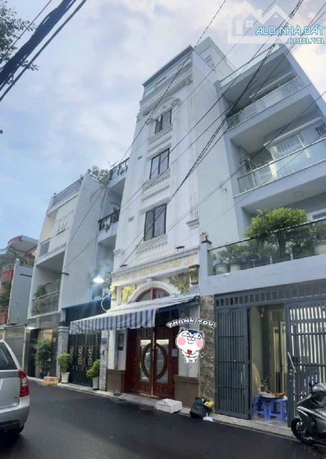 Bán CHDV 2 mặt hẻm ô tô Thoại Ngọc Hầu, Phú Thạnh Tân Phú, 4X21M,6 TẦNG, Thu 60tr.th - 1