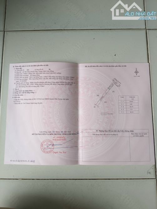 LÔ ĐẤT BIỆT THỰ XÃ TÂN HỘI - HUYỆN ĐỨC TRỌNG! - 2