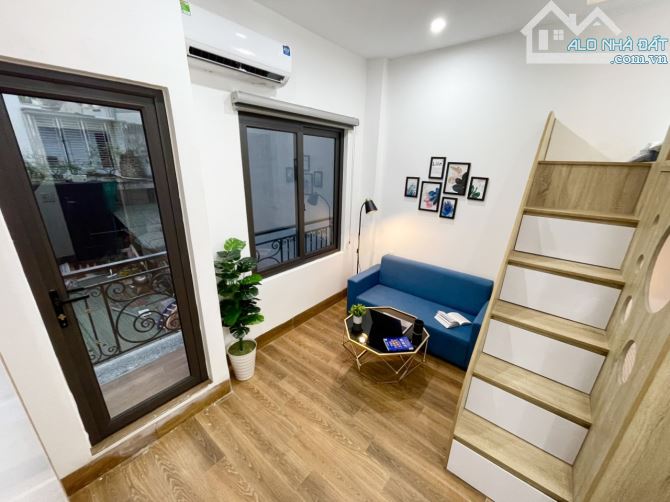 Khai Trương CCMN 33 Văn Cao 30m2 Studio Giường Tầng 2 Ngủ Full Nội Thất,Thang Máy Ban Công - 2