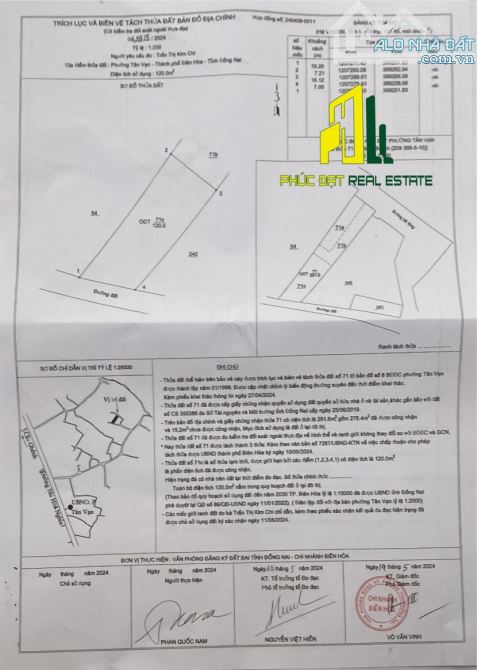 hàng mới ra lò tân vạn diện tích 72m,sổ riêng ,thổ cư, đường ô tô - 3