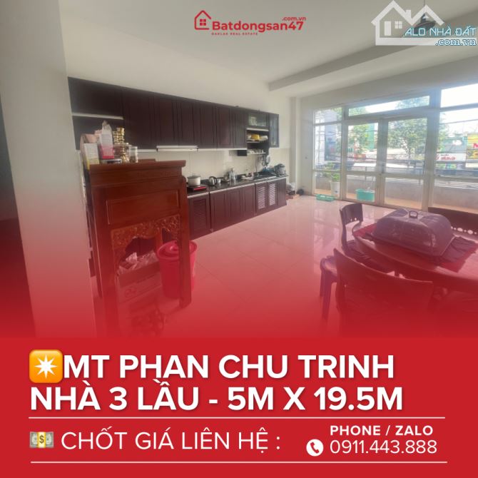 💥BÁN NHÀ MT 3 LẦU PHAN CHU TRINH NGAY ELEPHANTS HOTEL - 4