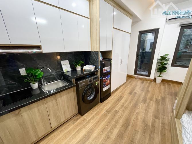 Khai Trương CCMN 33 Văn Cao 30m2 Studio Giường Tầng 2 Ngủ Full Nội Thất,Thang Máy Ban Công - 4