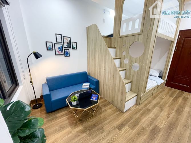 Khai Trương CCMN 33 Văn Cao 30m2 Studio Giường Tầng 2 Ngủ Full Nội Thất,Thang Máy Ban Công - 5