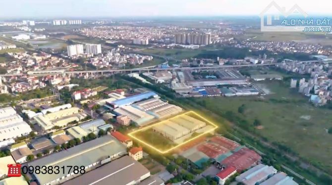 Bán kho xưởng KCN Yên Nghĩa,10.000m2, 75m mặt tiền-giá TL