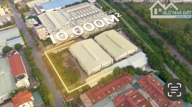 Bán kho xưởng KCN Yên Nghĩa,10.000m2, 75m mặt tiền-giá TL - 1