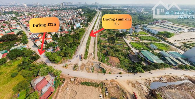 Duy nhất lô DT 48,5m2, ngã 6 giao nhau đường VĐ 3.5, Trịnh Văn Bô và 422B - 1